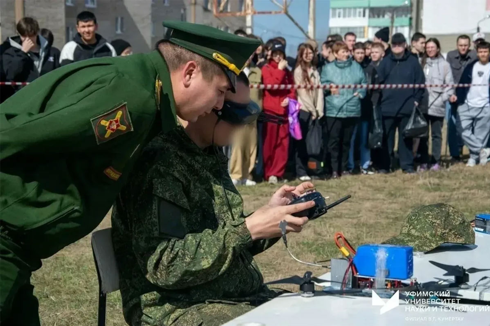 Оператор БПЛА рассказал молодёжи Башкирии о службе дроноводом на СВО