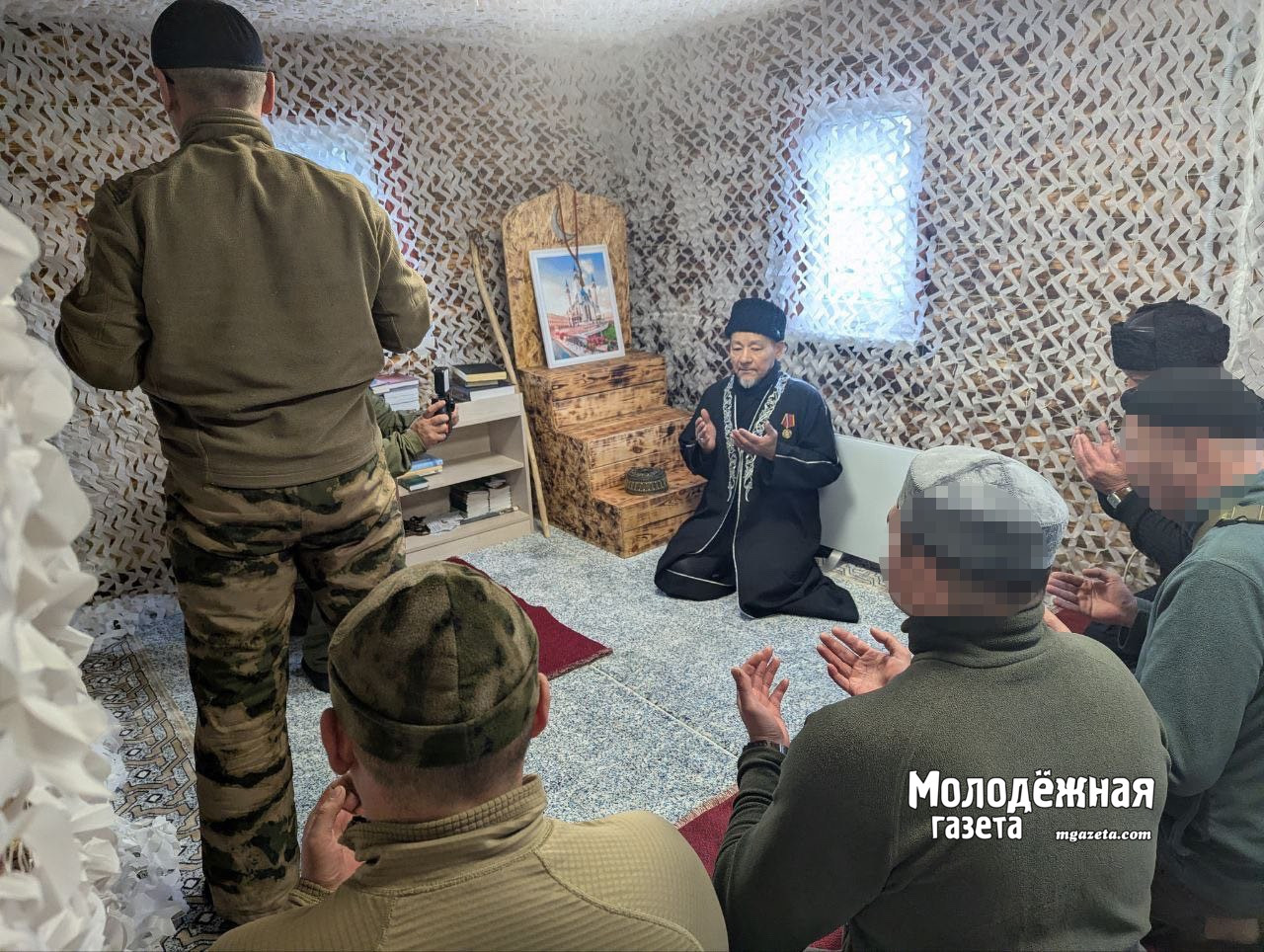 Военнослужащие Башкирии возвели на Донбассе часовню