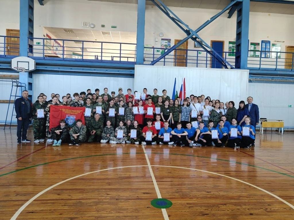 В Мишкинском районе прошла военно- патриотическая игра «Зарница"