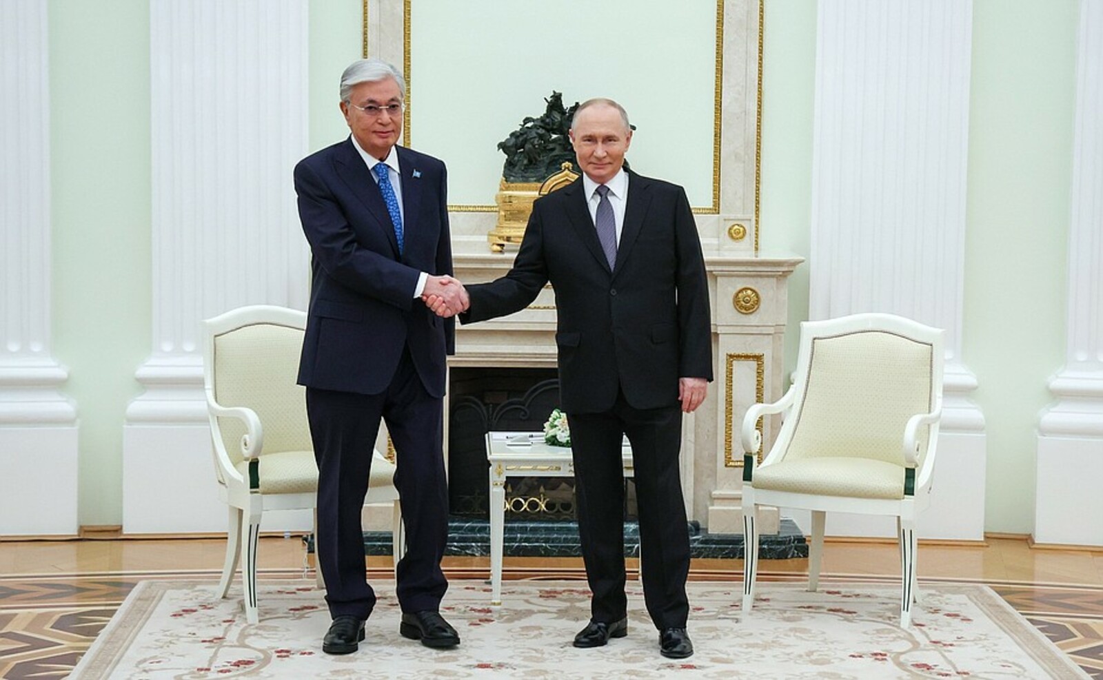 Встреча с Президентом Казахстана Касым-Жомартом Токаевым