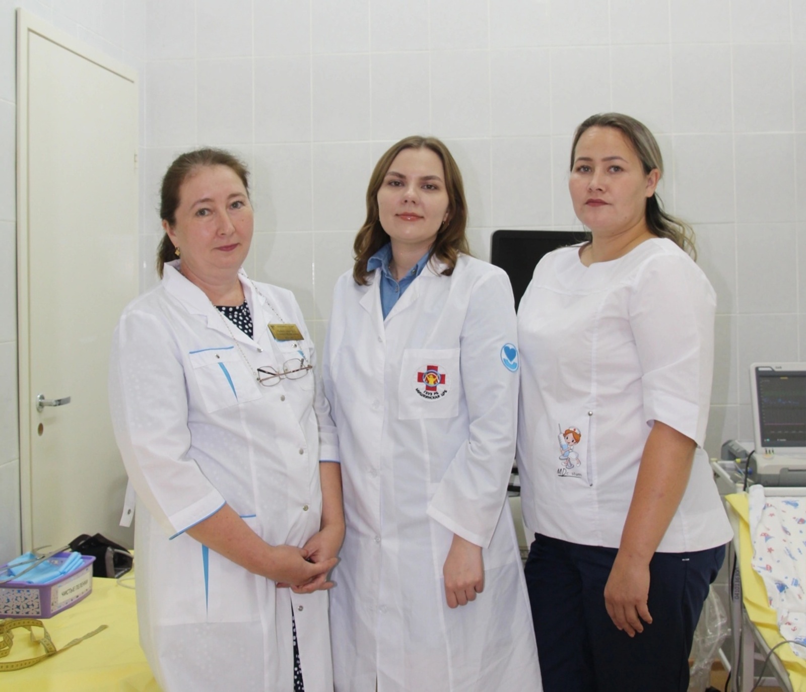 В акушерско-гинекологическом кабинете трудится сплочённый коллектив