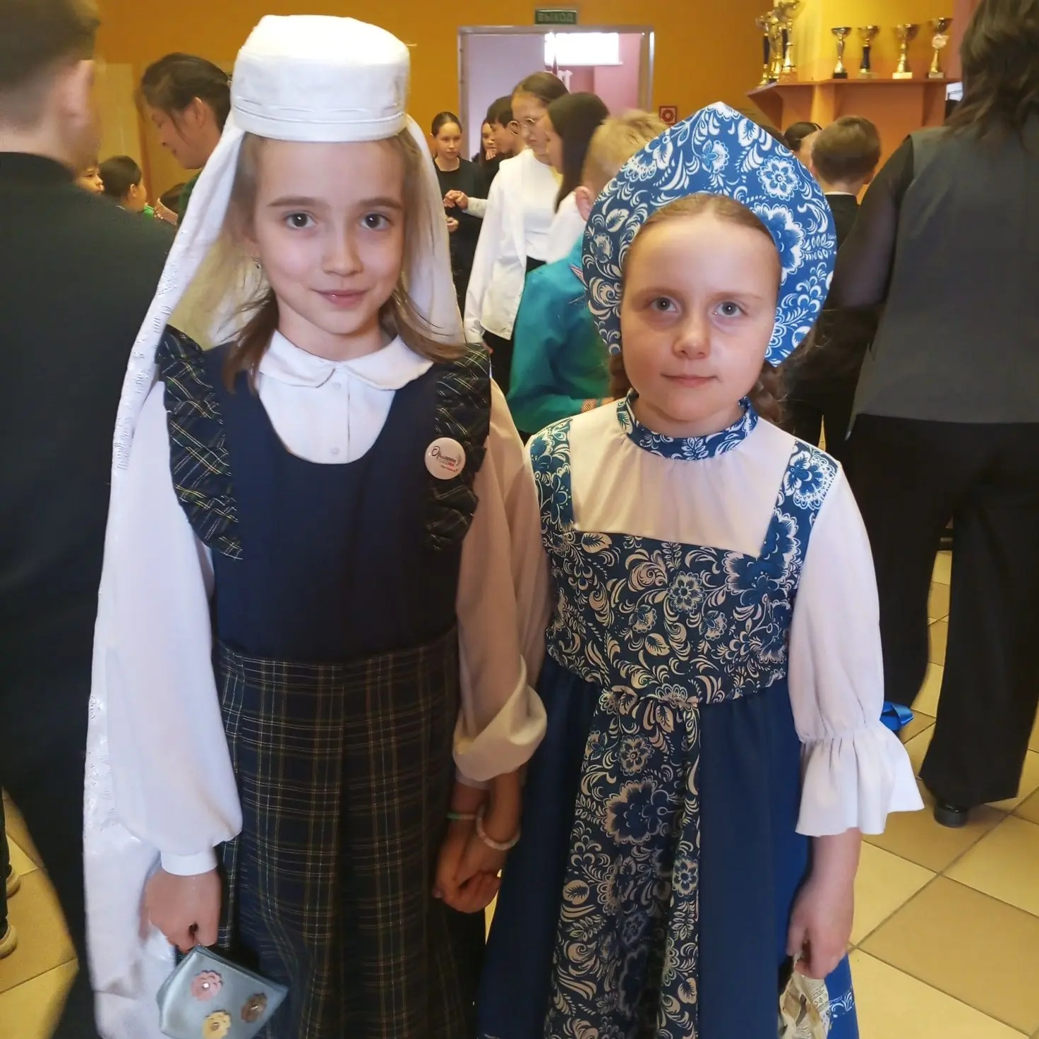 В День национального костюма в Лицее №1 с. Мишкино  была организована  ярмарка