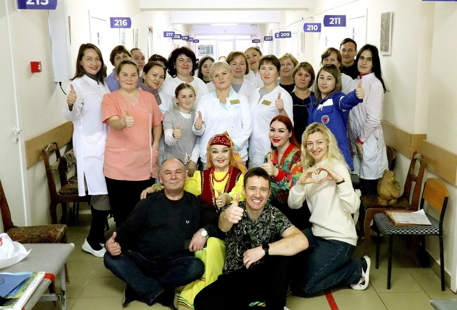 13 октября мероприятия проекта «Лекари души» АНО «Чистые помыслы» прошли в Мишкинской центральной районной больнице