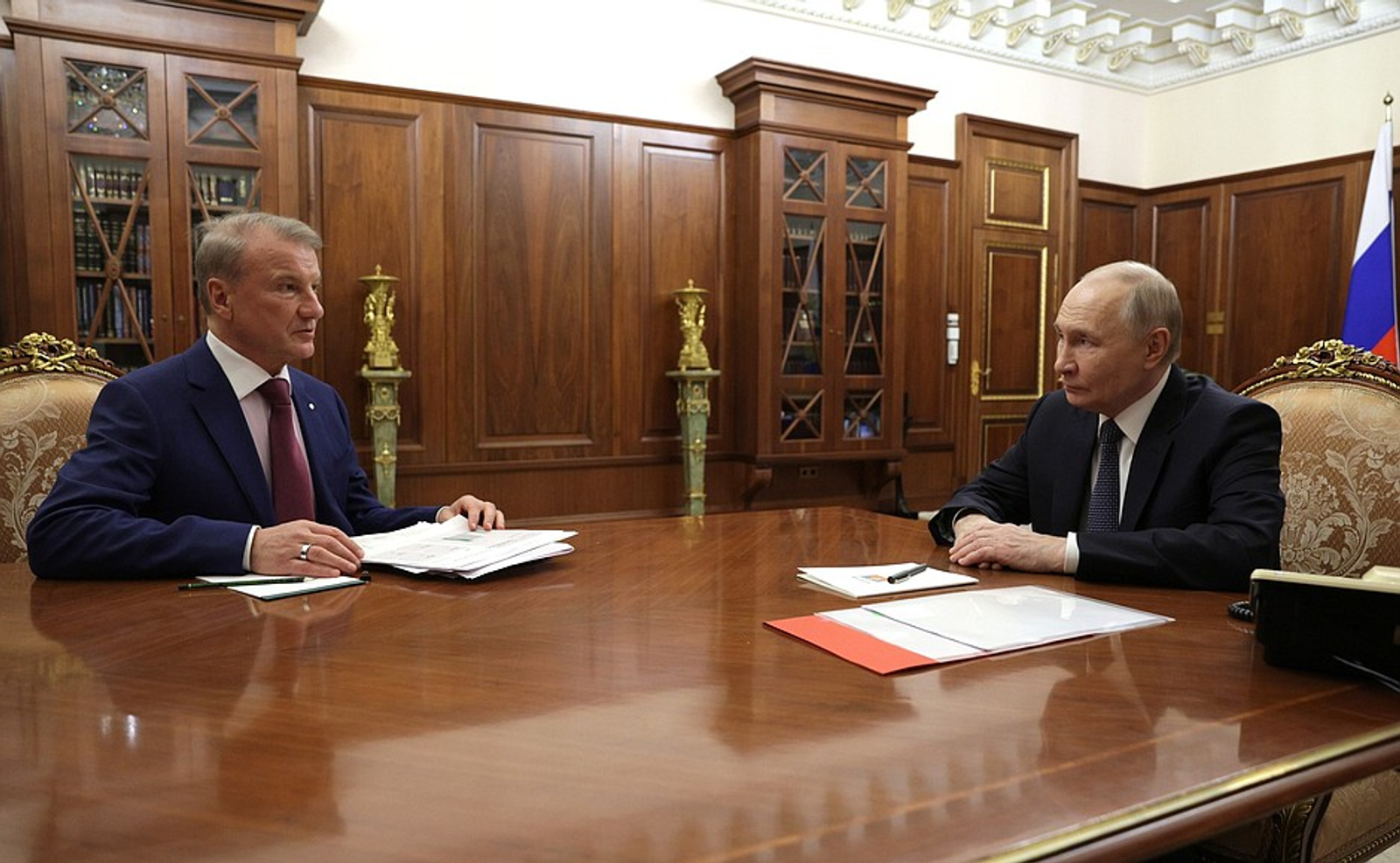 Встреча с председателем правления Сбербанка Германом Грефом