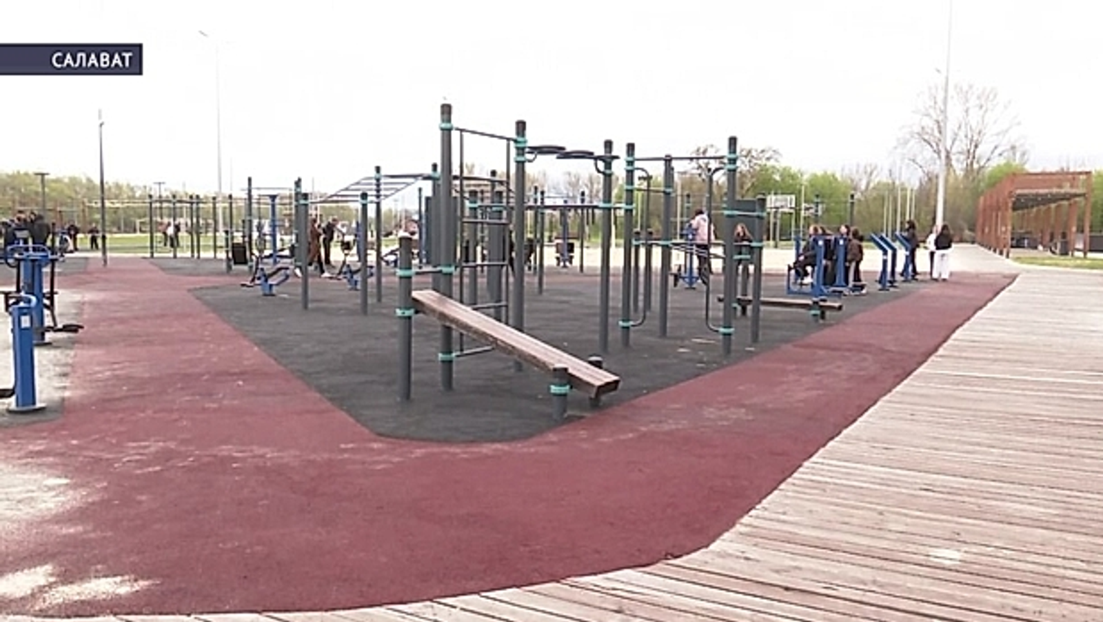 Набережная в Салавате получила звание лучшего спортивного парка России