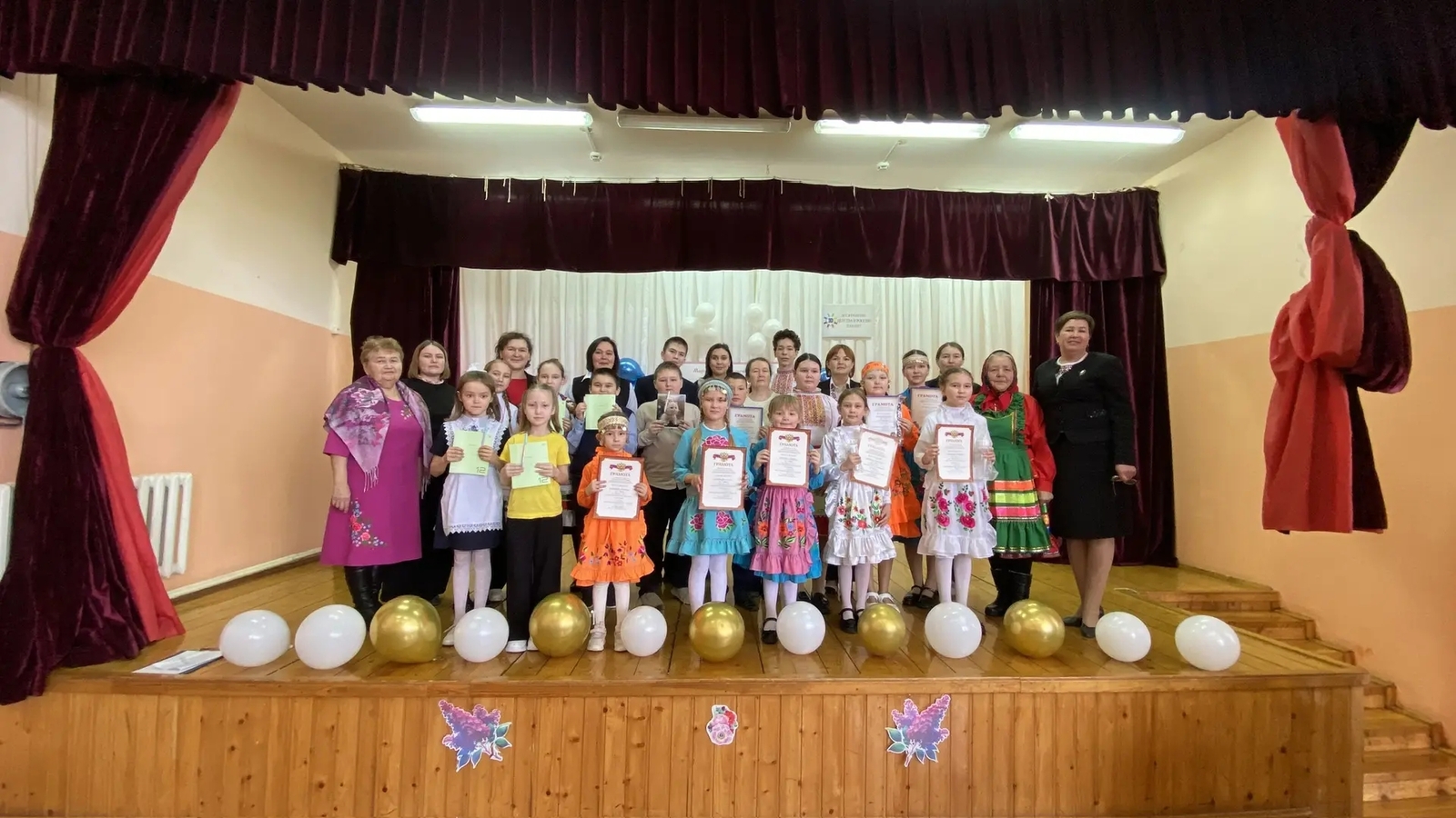 В школе д. Сосновка Мишкинского района прошёл конкурс чтецов