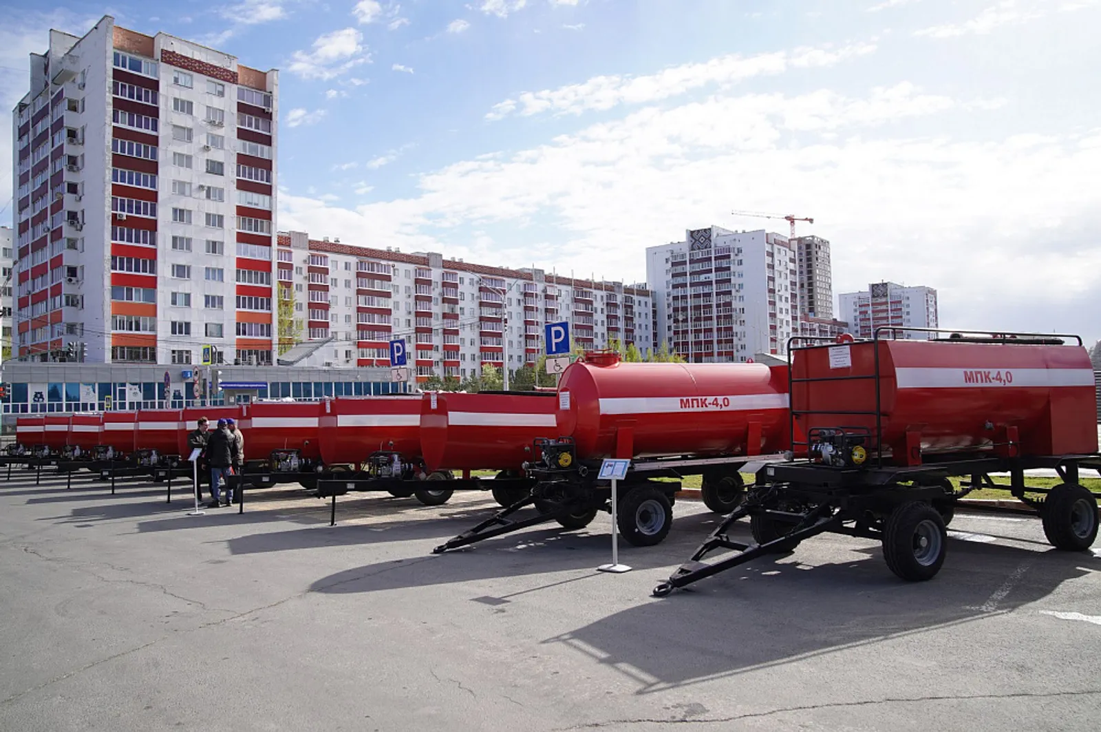Пожарные РБ в преддверии профессионального праздника получили новую технику