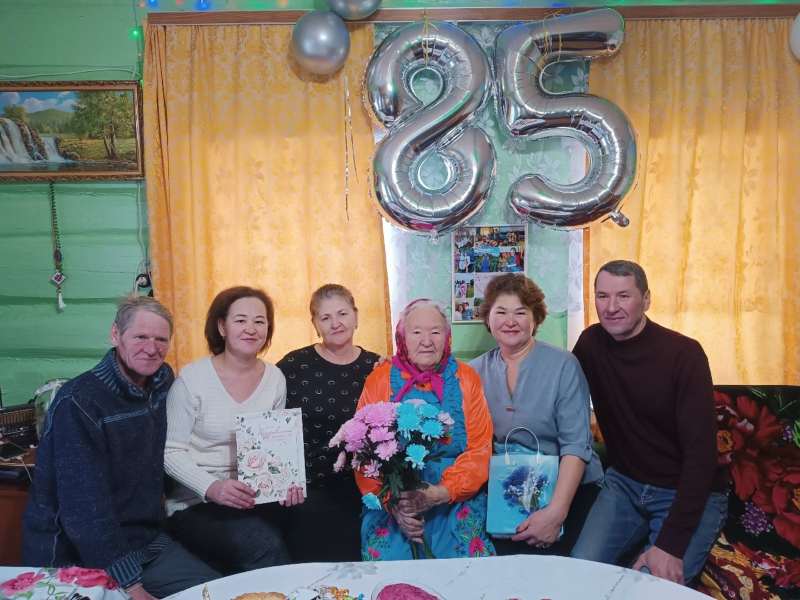 Ветерану труда Зое Шамукаевой из деревни Иликово исполнилось 85 лет