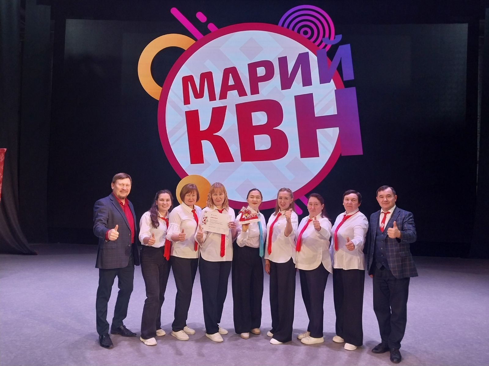 Команда Мишкинского района участвовала в Межрегиональном фестивале КВН