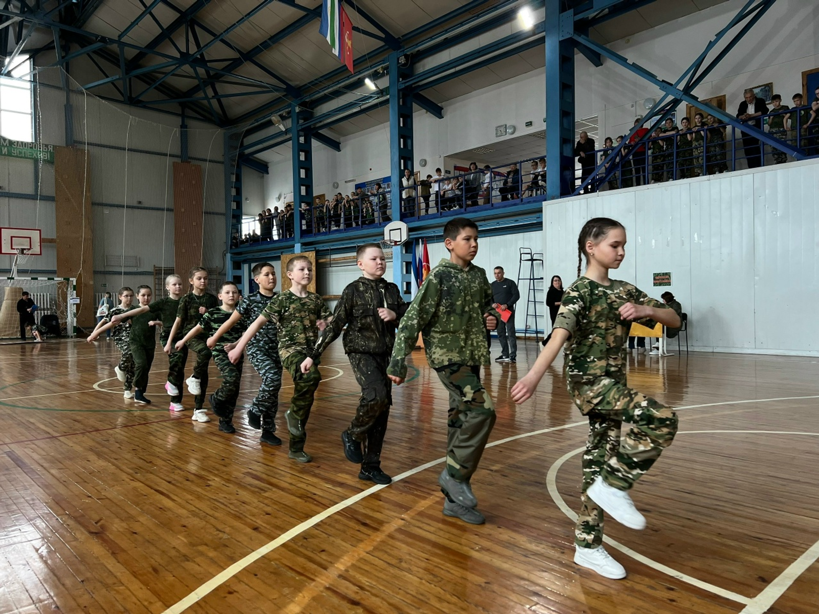 В Мишкинском районе прошла военно- патриотическая игра «Зарница"