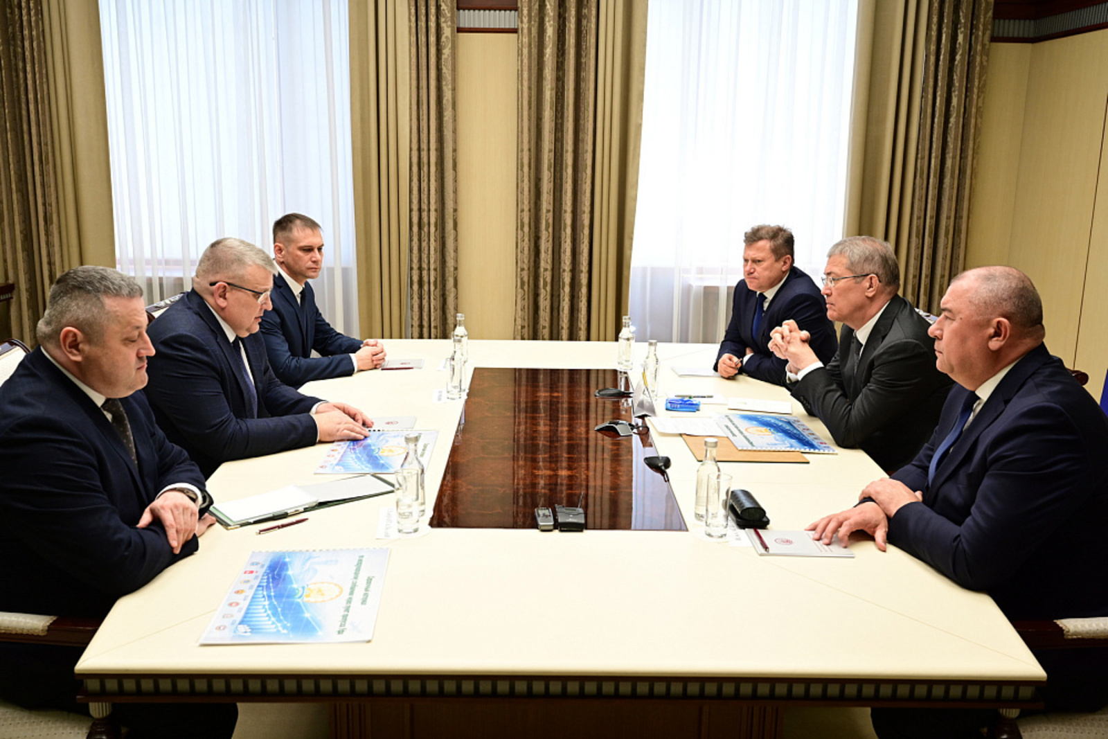 Встреча с начальником Пограничного УФСБ России по Саратовской и Самарской обл