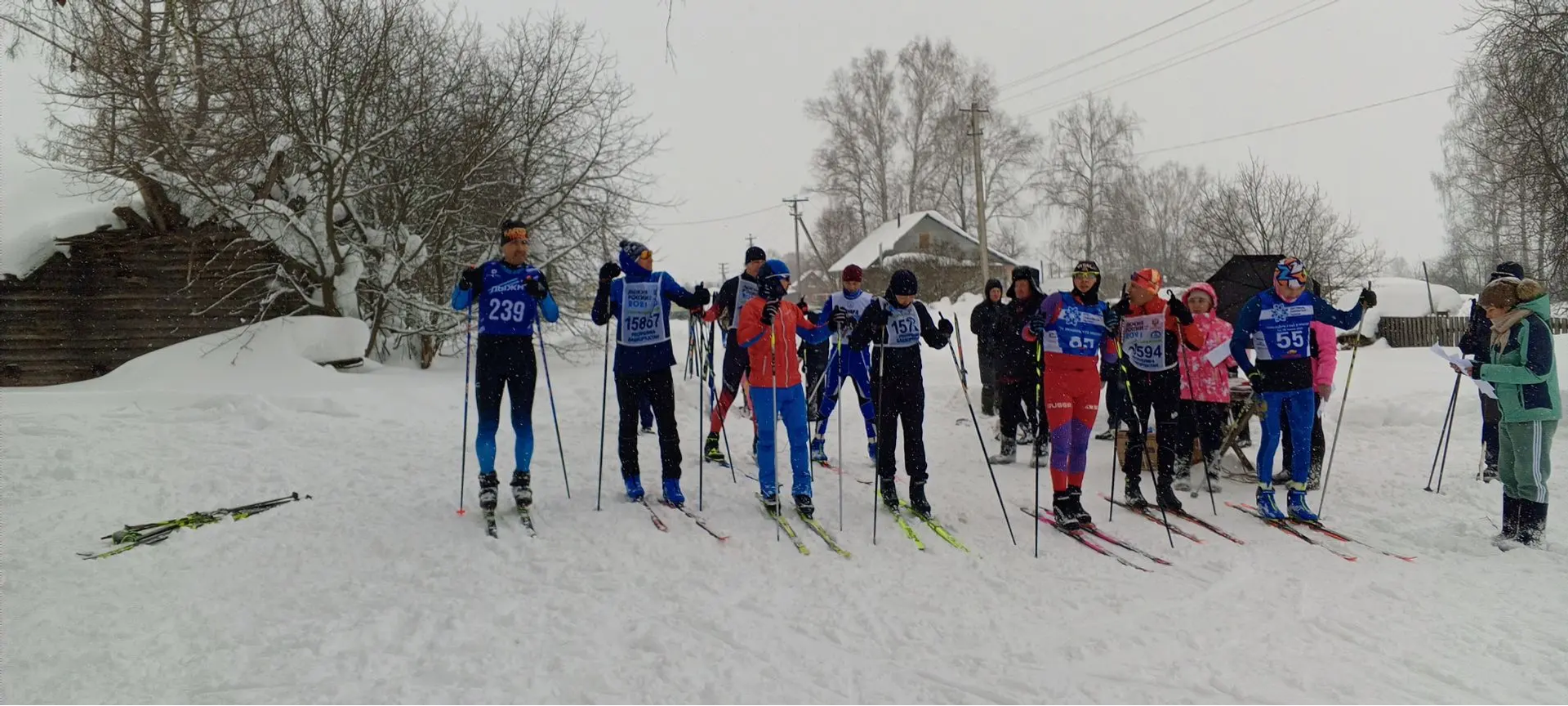 В Мишкинском районе прошли соревнования в честь ветеранов лыжного спорта