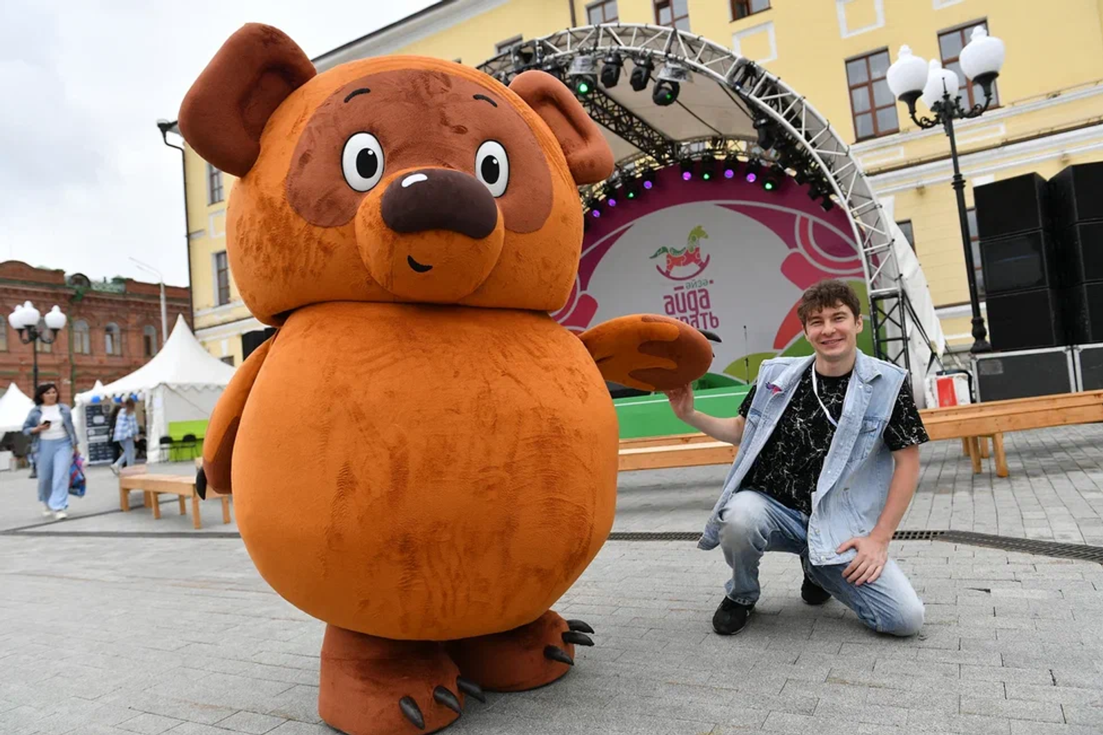 Винни-Пух признался в любви к башкирскому мёду и сгущёнке.