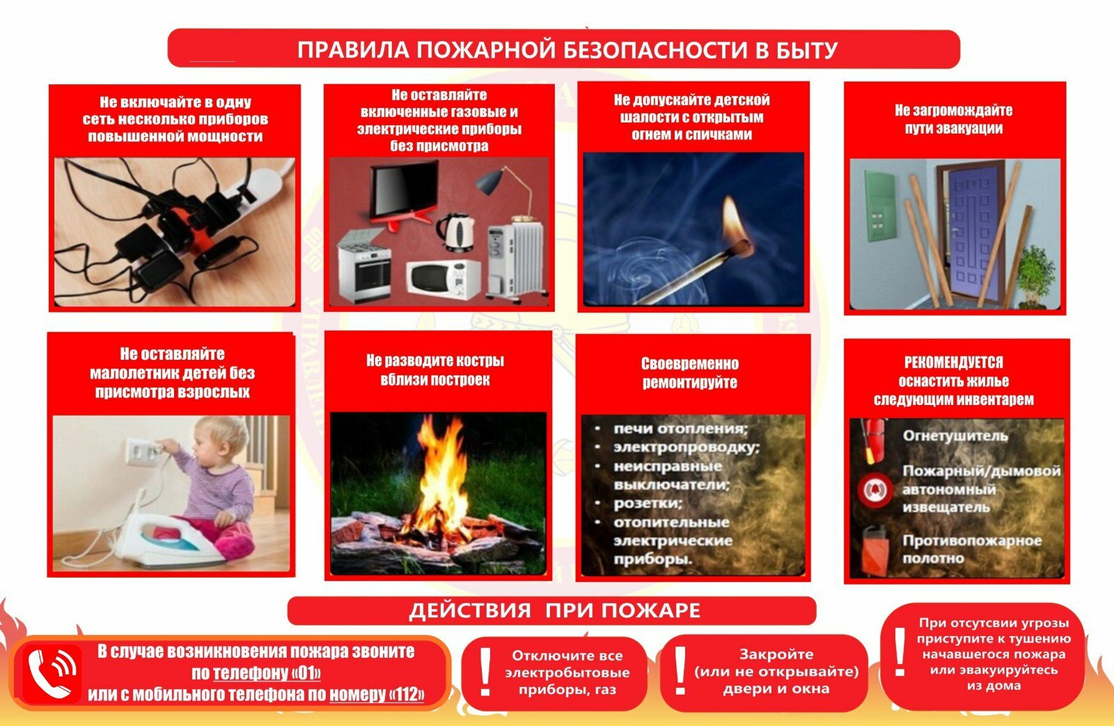 Статистика пожаров в Мишкинском районе