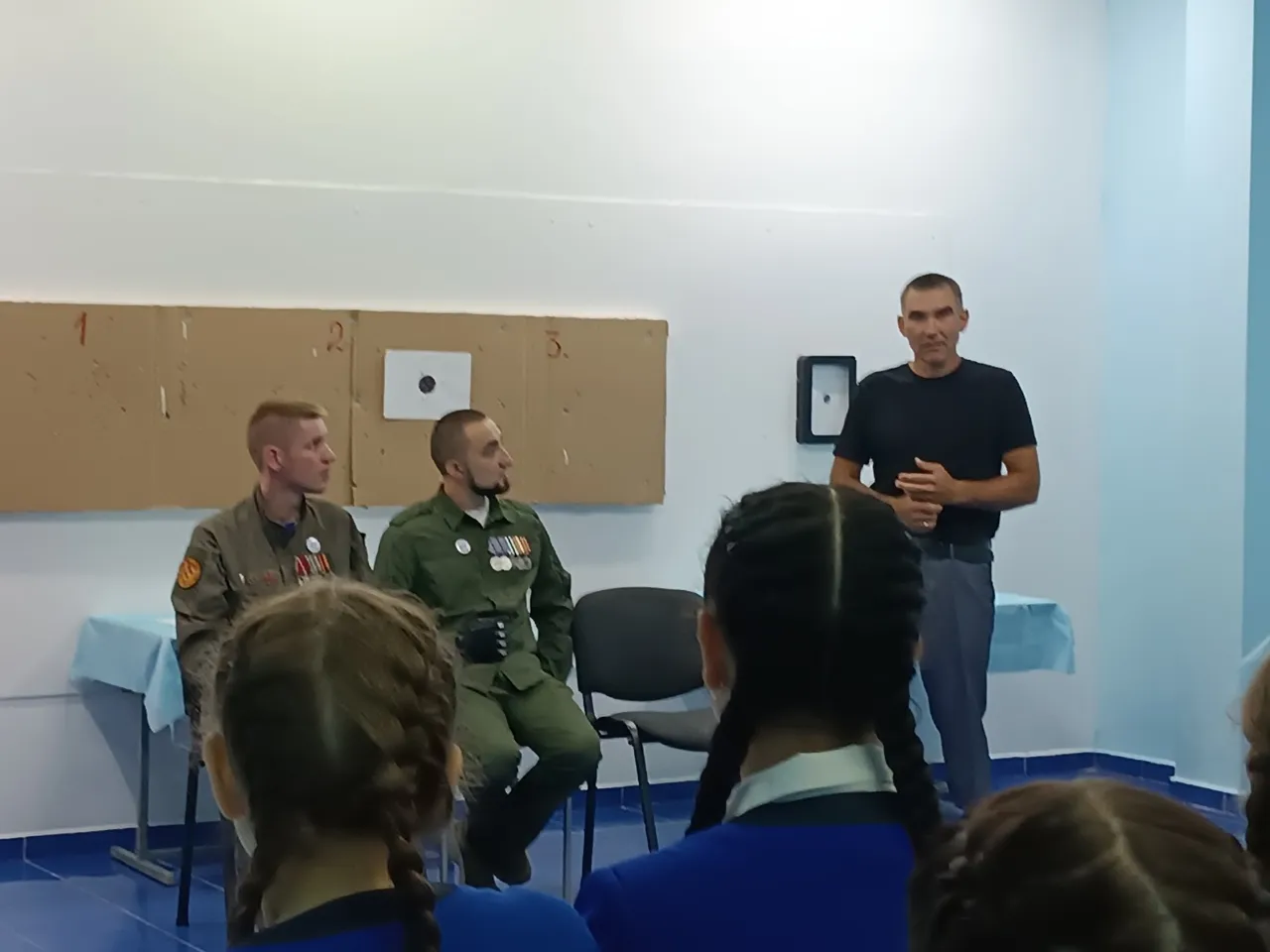 Урок мужества  в рамках патриотического фестиваль «Сила земли» в Мишкино