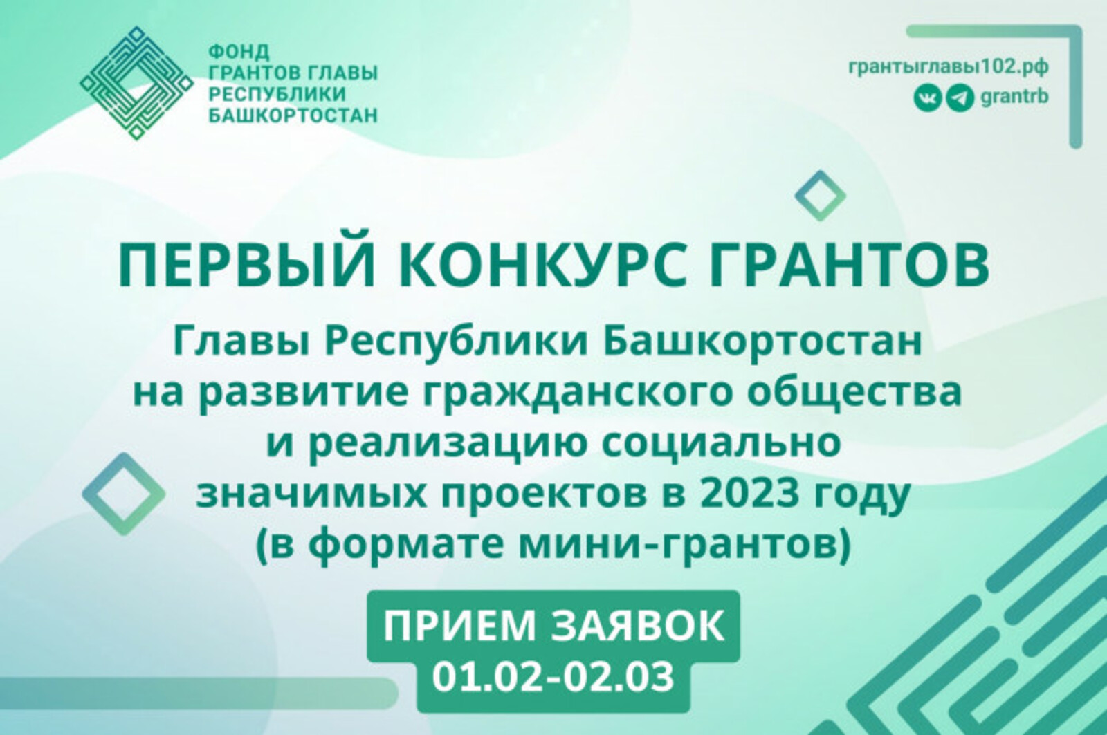 Гранты Главы Республики Башкортостан до полумиллиона рублей смогут получить НКО на социальные проекты