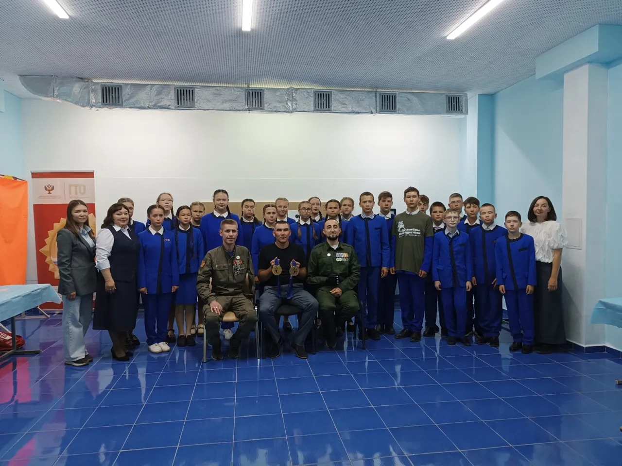 Урок мужества  в рамках патриотического фестиваль «Сила земли» в Мишкино