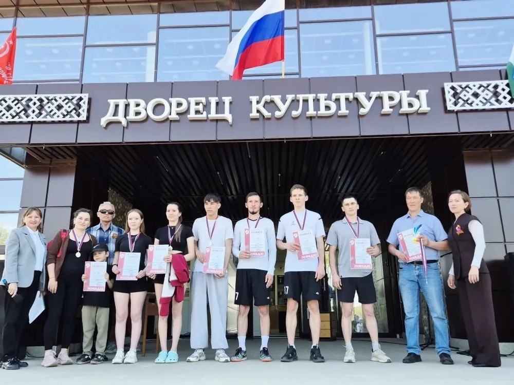 В Мишкинском районе состоялась спортивная эстафета
