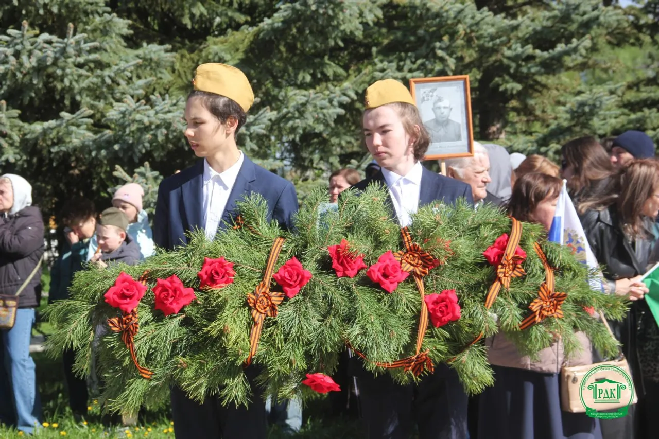 В Мишкино отпраздновали 81-ую годовщину Победы в Великой Отечественной войне