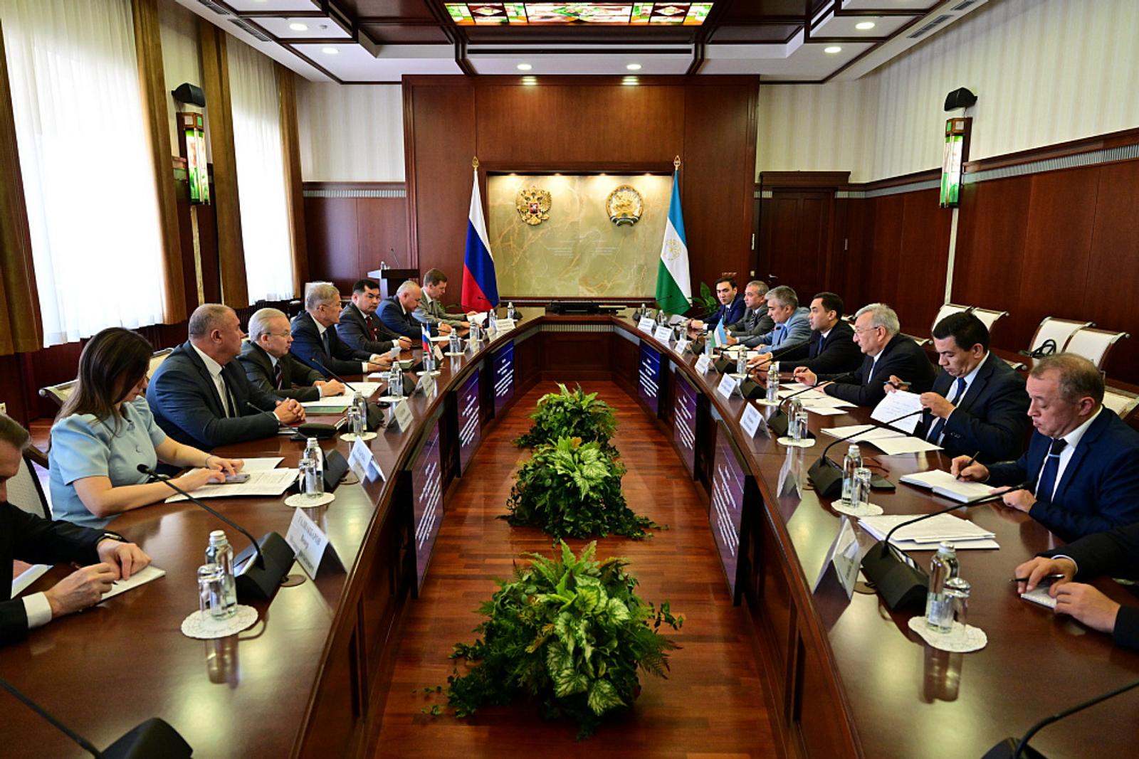 Встреча с делегацией Республики Узбекистан