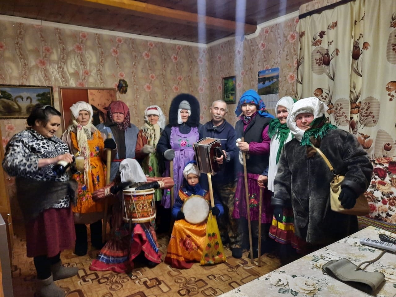 С 25 декабря по 14 января по всему  Мишкинскому  району прошли новогодние мероприятия.