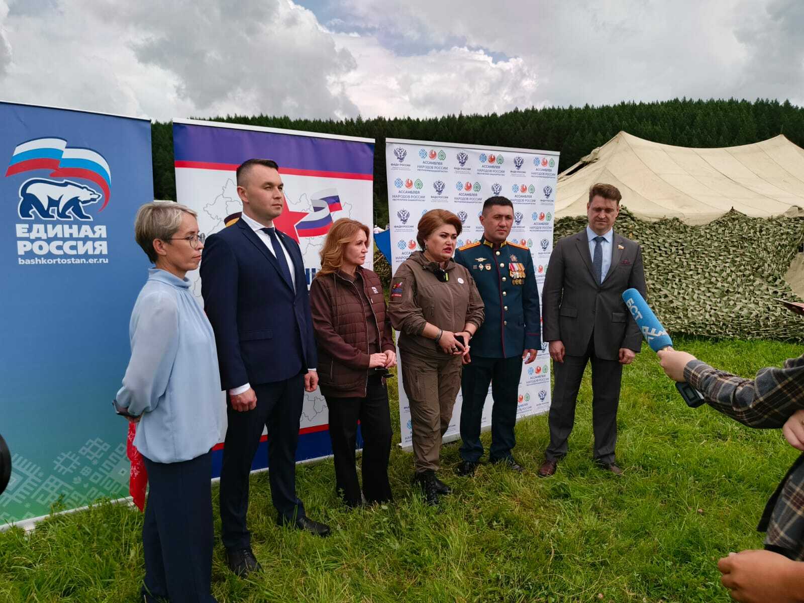 Брифинг для участников СВО и национальная политика на фестивале в Мишкино