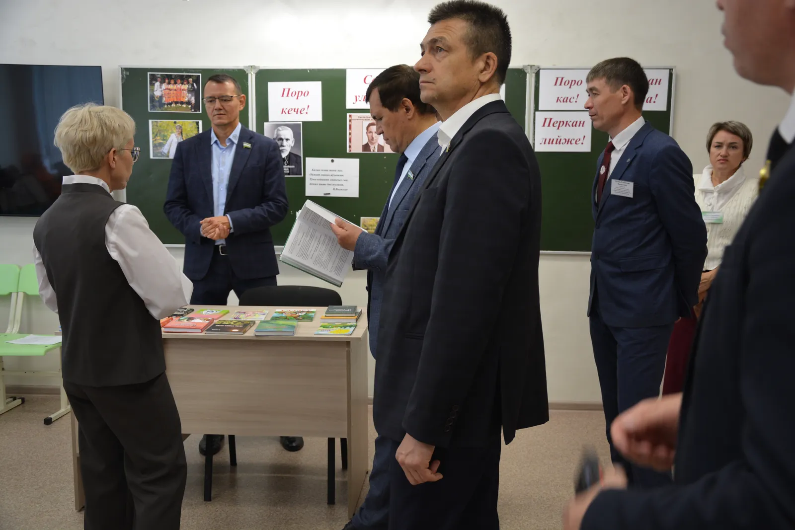 Село Мишкино посетили депутаты Курултая Республики Башкортостан