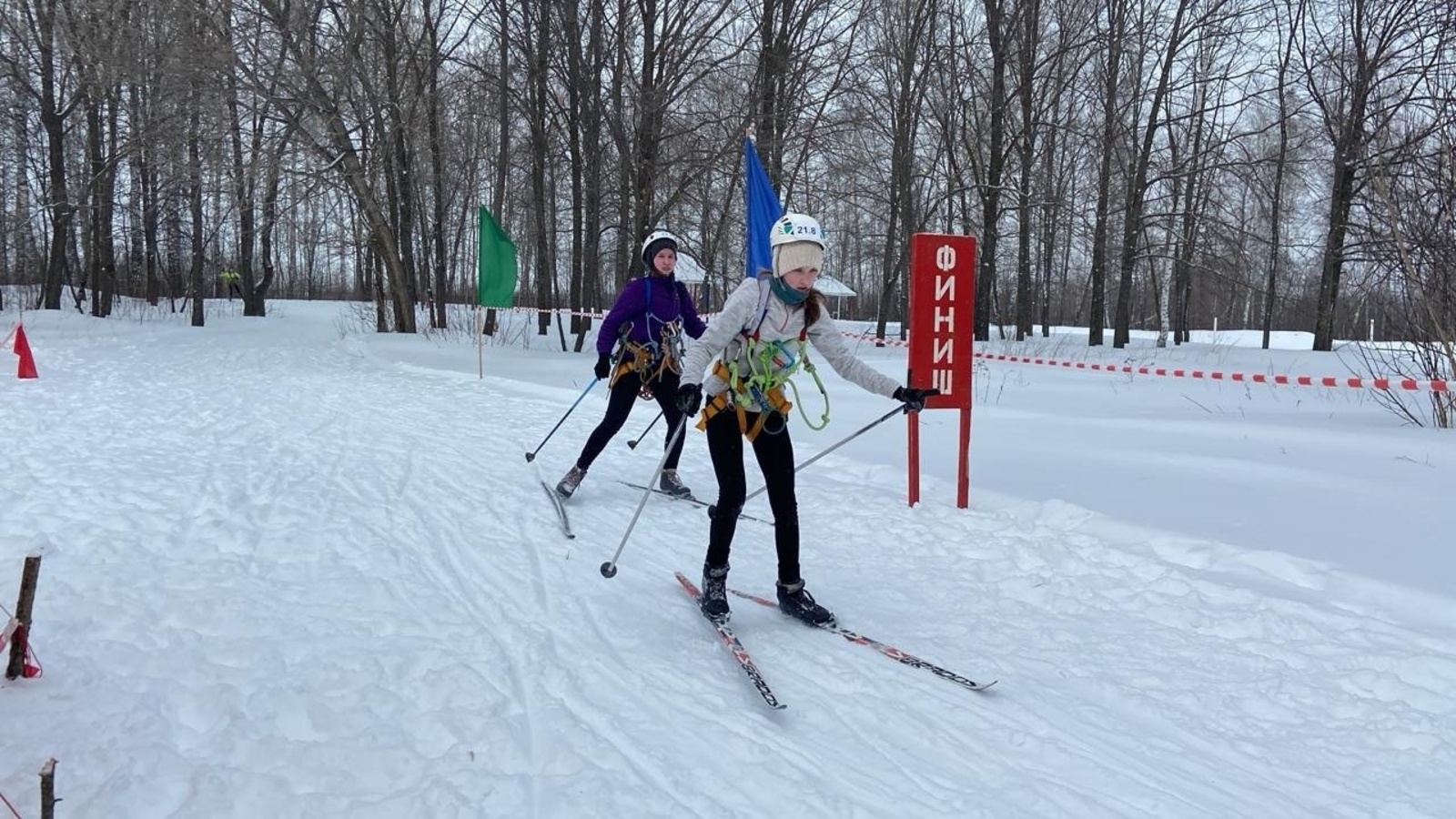 Воспитанники Центра «Путник» приняли участие в Республиканских соревнованиях по спортивному туризму на лыжных дистанциях