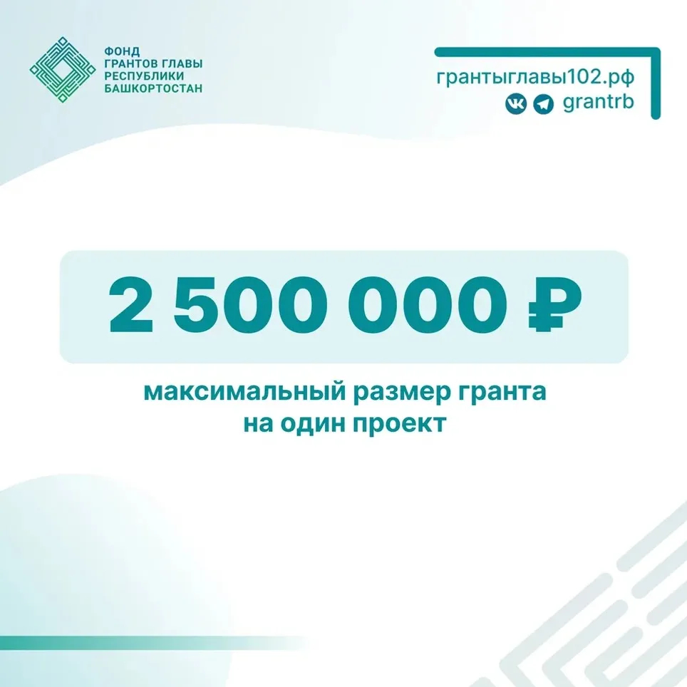 Фонд грантов Главы Башкортостана объявил третий конкурс
