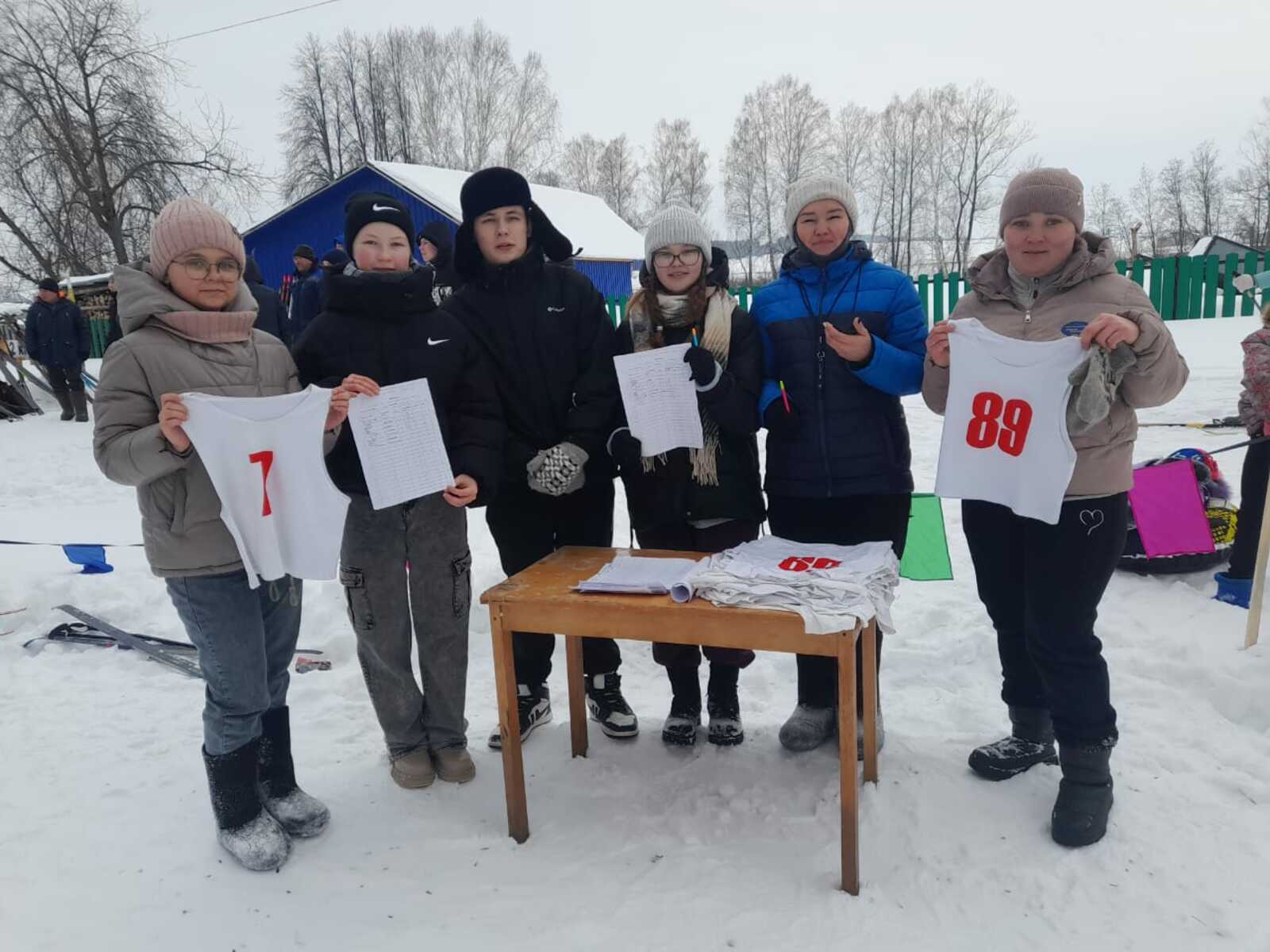 В деревне  Кайраково  прошли  традиционные лыжные соревнования в честь братьев Губеевых
