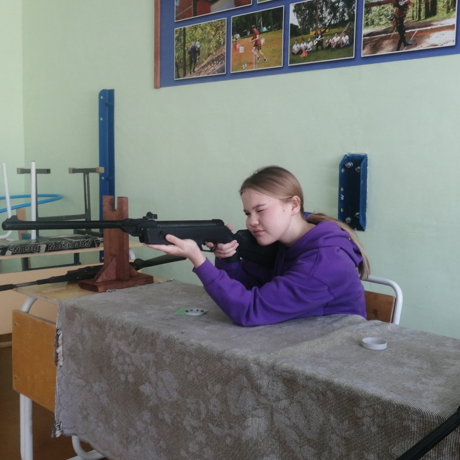 Центр «Путник» с. Мишкино провёл традиционные ежегодные районные соревнования по пулевой стрельбе из пневматической винтовки памяти А. Садовского