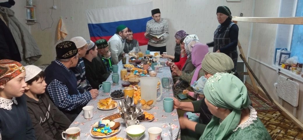 В д.Кигазытамаково Мишкинского района провели  ифтар в честь участников СВО