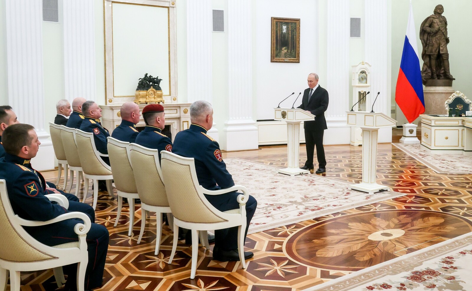 Церемония вручения государственных наград