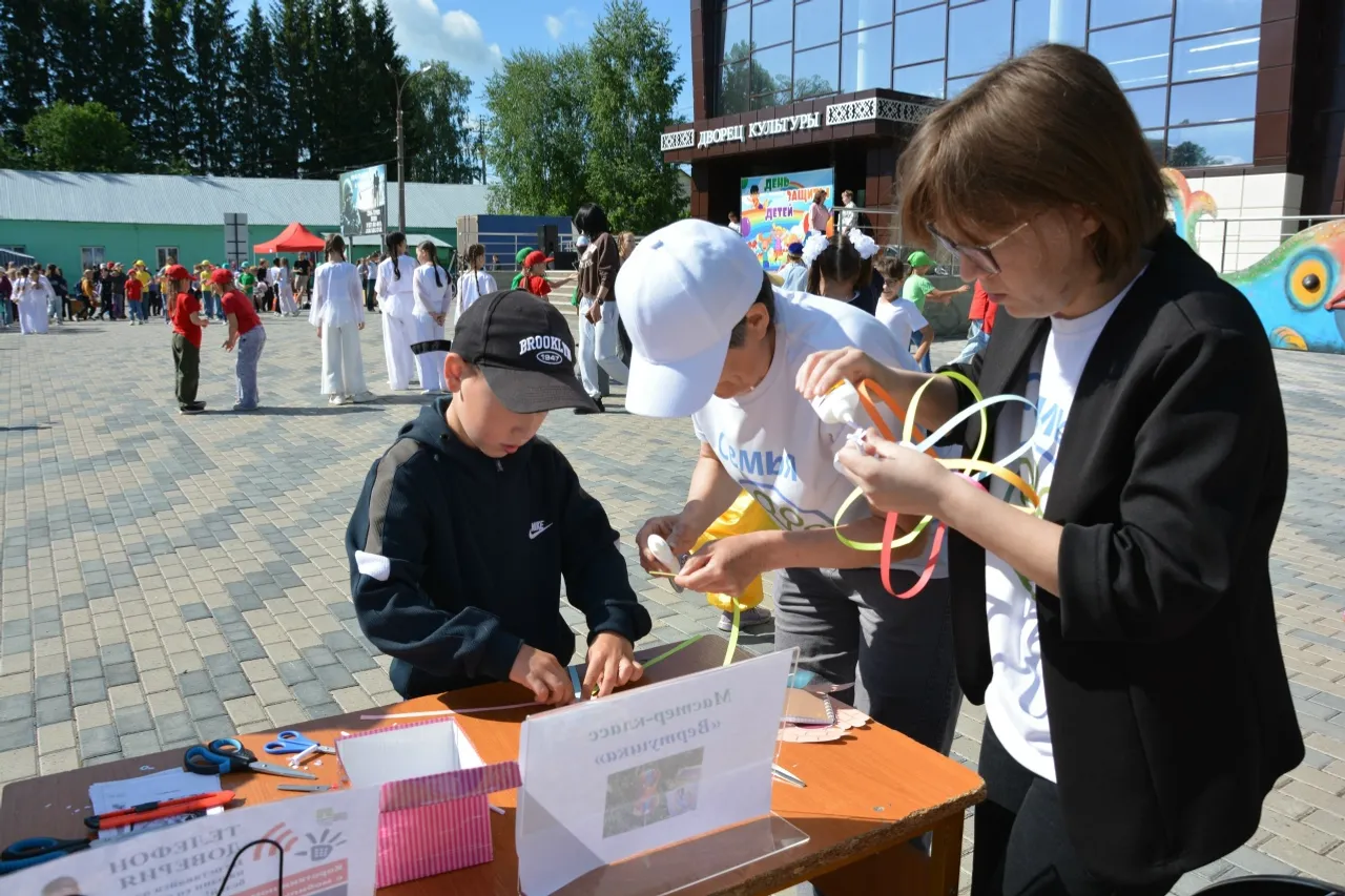 В райцентре прошло праздничное мероприятие «Планета под названием Детство»