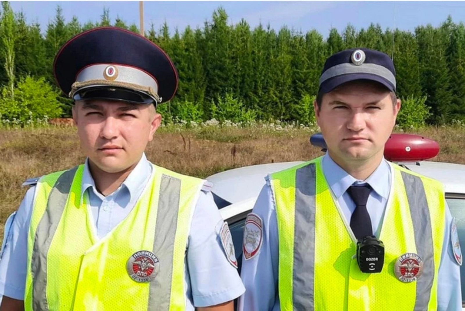 Экипаж ОГИБДД  предотвратил  трагедию в деревне Баймурзино Мишкинского района