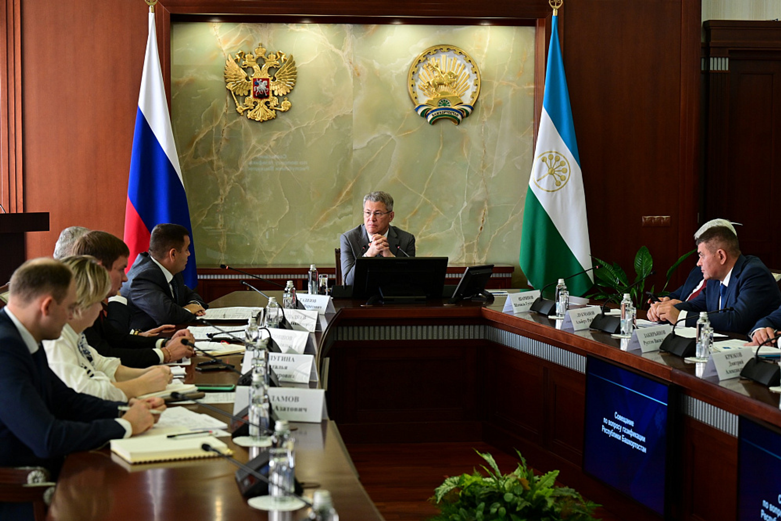 Радий Хабиров провёл рабочее совещание по вопросам газификации Башкортостана