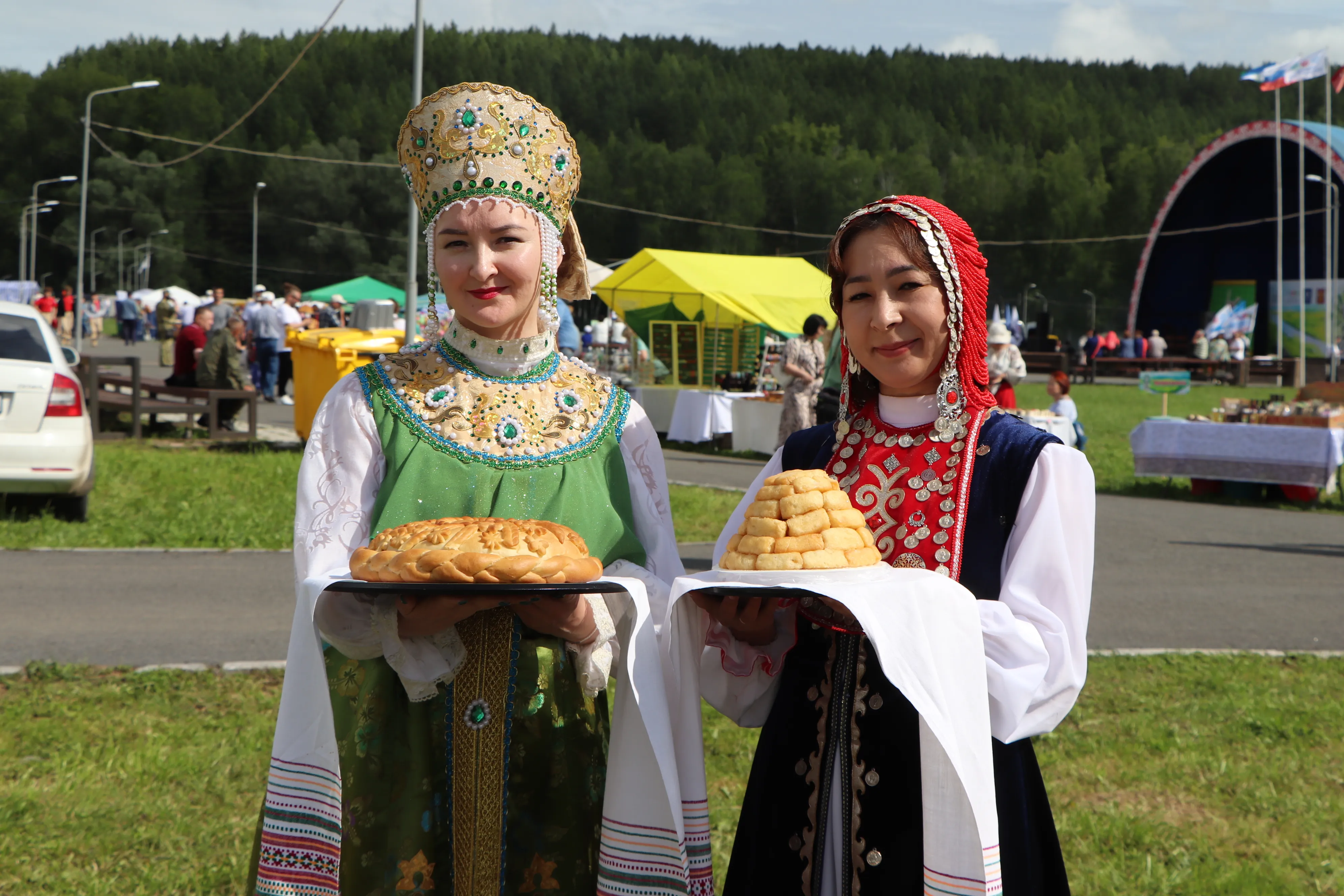 IV Межрегиональный  этнокультурный патриотический фестиваль в  с. Мишкино