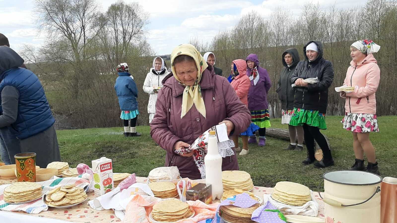 2 мая в молельном месте деревни Чебыково прошли народные моления